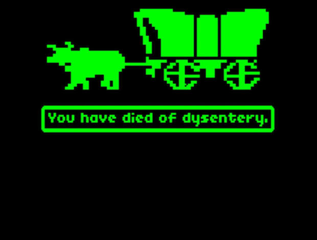 Image result for you have died from dysentery